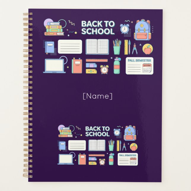 Back to School Supplies Planner (Front)