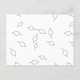 Back to School Supplies Student Essentials Postcard