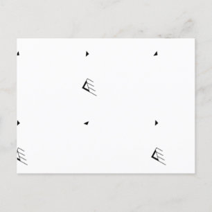 Back to School Supplies Student Essentials Postcard