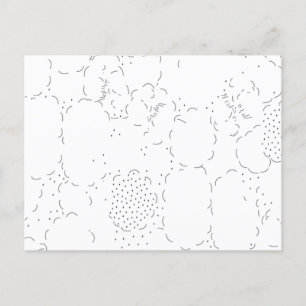 Back to School Supplies Student Essentials Postcard