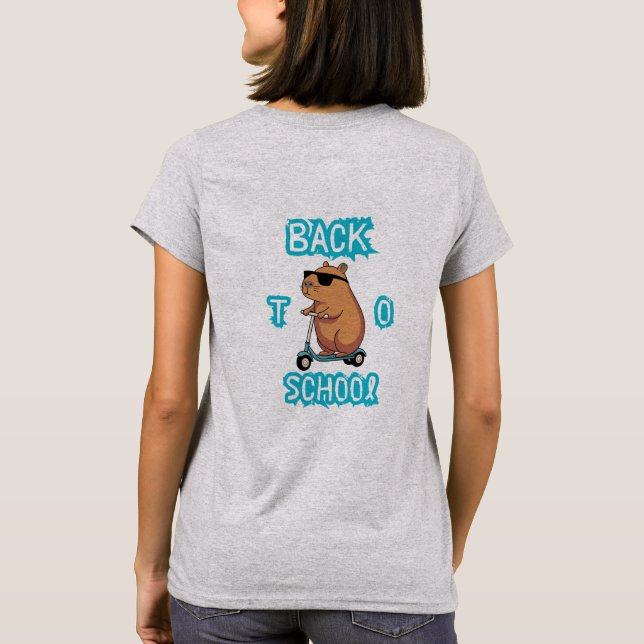 Back to School T-Shirt with the Wonder Bear (Back)
