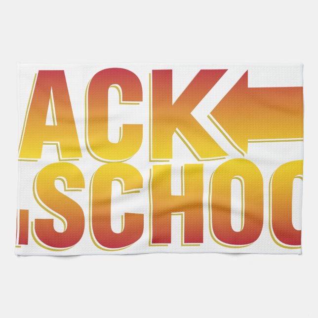 back to school tea towel (Horizontal)