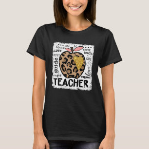 Back To School Teach Love Inspire Teacher Apprecia T-Shirt