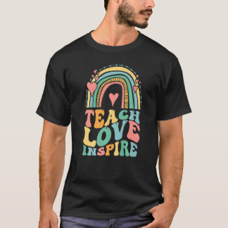 Back to School Teacher Appreciation Inspirational  T-Shirt