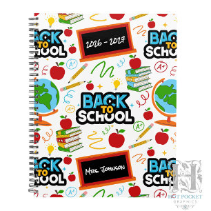 Back to School Teacher Calendar Planner