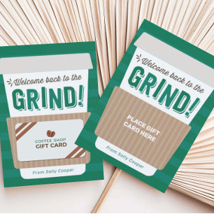 Back to School Teacher Coffee Gift Card Holder