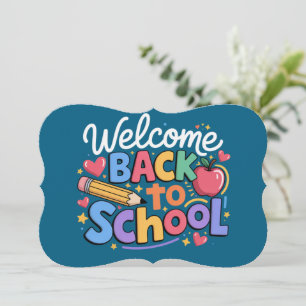 Back to School Teacher First Day of School Funny Card