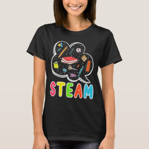 Back To School Teacher Gift Graphic STEAM T-Shirt