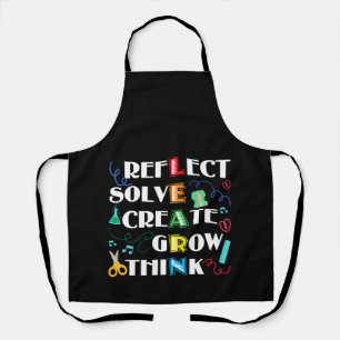 Back to School Teacher Motivation Learn Gift Apron