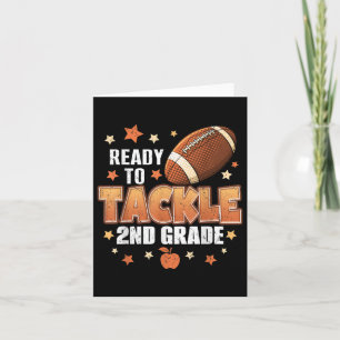 Back To School - Teacher Student - 2nd Grade  Card