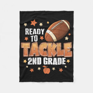 Back To School - Teacher Student - 2nd Grade Fleece Blanket