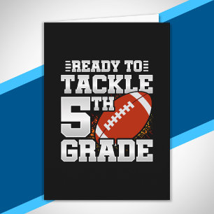 Back to School - Teacher Student - 5th Grade Card