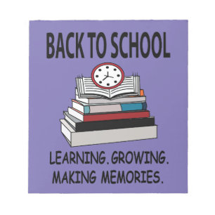 Back To School Teacher Student Back To School Notepad