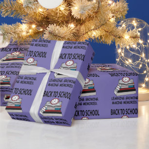 Back To School Teacher Student Back To School Wrapping Paper