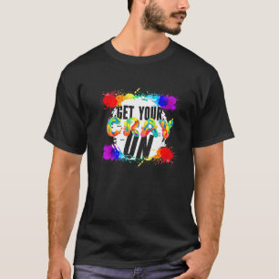 Back To School Teacher Student Crayons Get Your Cr T-Shirt