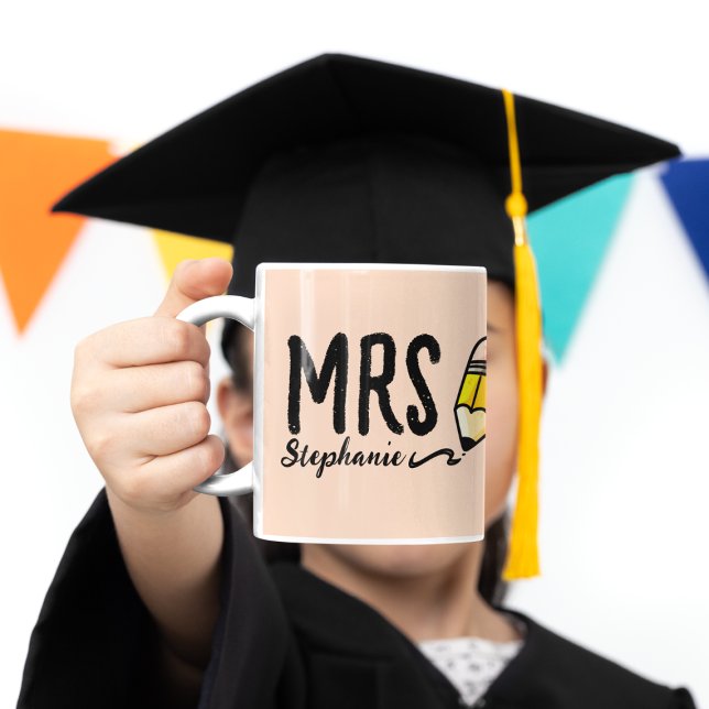 Back to school Teacher Teaching Elementary Pink Magic Mug (Creator Uploaded)
