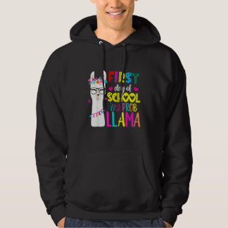 Back To School Teachers No Prob Llama Hoodie