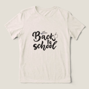 Back To School Teachers Principals Assistants Gift Tri-Blend Shirt