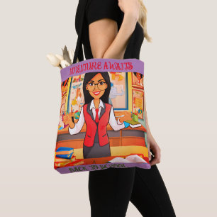 Back To School Teachers' Shoulder Tote Bag