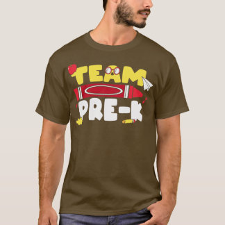 Back to school-team pre-k T-Shirt