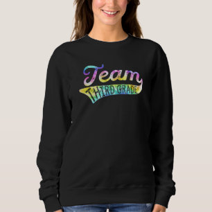 Back To School Team Third Grade Student Teacher Sweatshirt