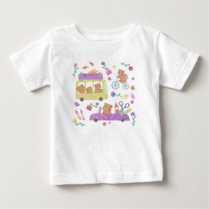 Back to School: Teddy's Ready for School Baby T-Shirt
