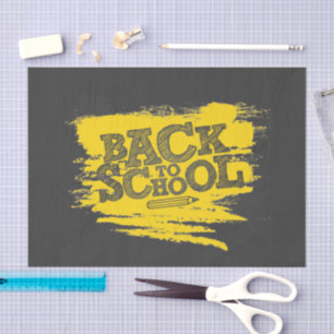 Back to School Tissue Paper – Gift Wrapping