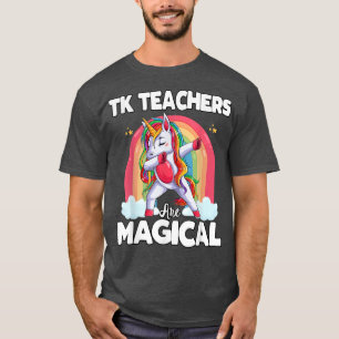 Back to School TK Teacher Squad Unicorn Magical Te T-Shirt