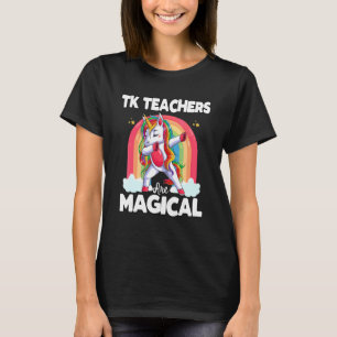 Back To School Tk Teacher Squad Unicorn Magical Te T-Shirt