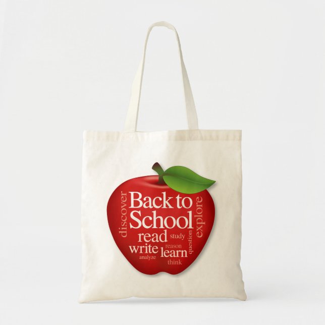 Back to School Tote Bag (Front)