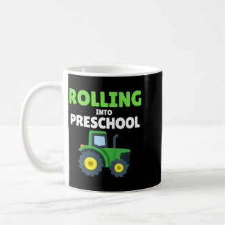 Back To School Tractor Construction First Day Of Coffee Mug