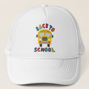 Back to school trucker hat