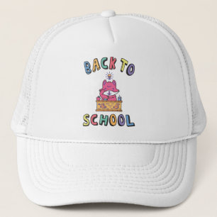 Back to school trucker hat
