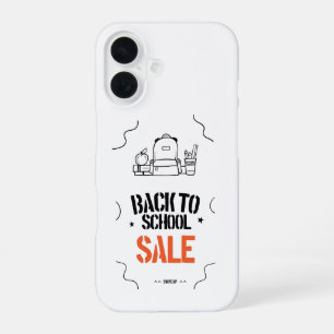 Back to School Typography Design iPhone 16 Case