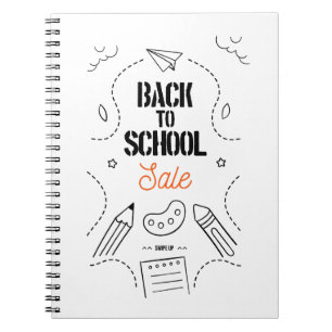 Back to School Typography Design Notebook