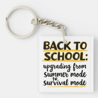 Back to School: Upgrading  Key Ring