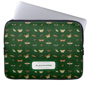 Back to School Vintage Insects Laptop Sleeve