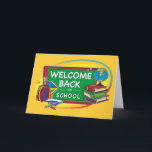 Back to School Welcome Card<br><div class="desc">Back to School Welcome Card</div>
