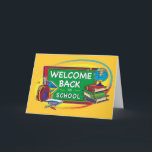 Back to School Welcome Card<br><div class="desc">Back to School Welcome Card</div>