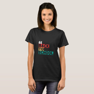 Back to school with a classic and classy touch  T-Shirt