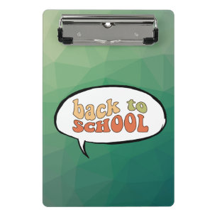 Back to school with an anime twist  mini clipboard