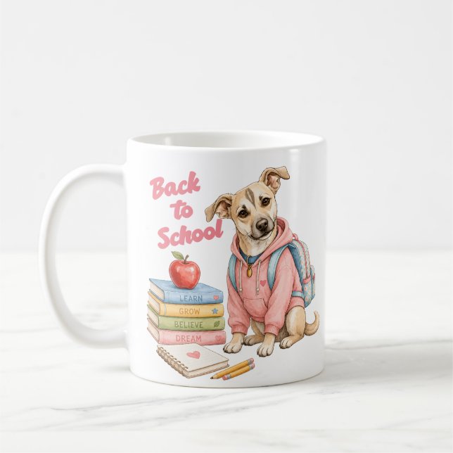 Back to School with Lina Coffee Mug (Left)