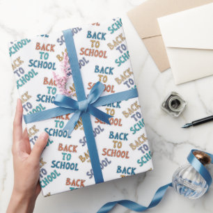 Back to School Wrapping Paper