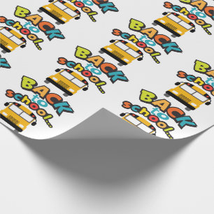 Back to School Wrapping Paper