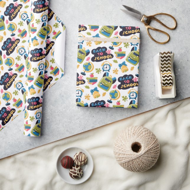 Back to School Wrapping Paper (Crafts)