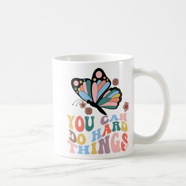 Back To School You Can Do Hard Things  Coffee Mug (Right)