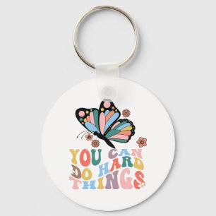 Back To School You Can Do Hard Things Key Ring