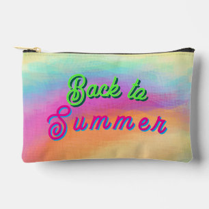 Back to Summer Small Accessory Pouch
