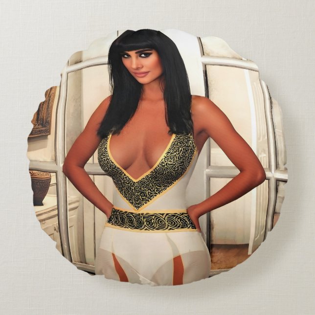 Back to That Special Place round cushion (Front)