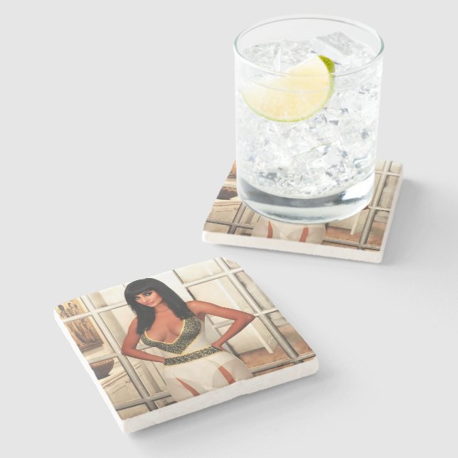 Back to That Special Place stone coaster (Side)